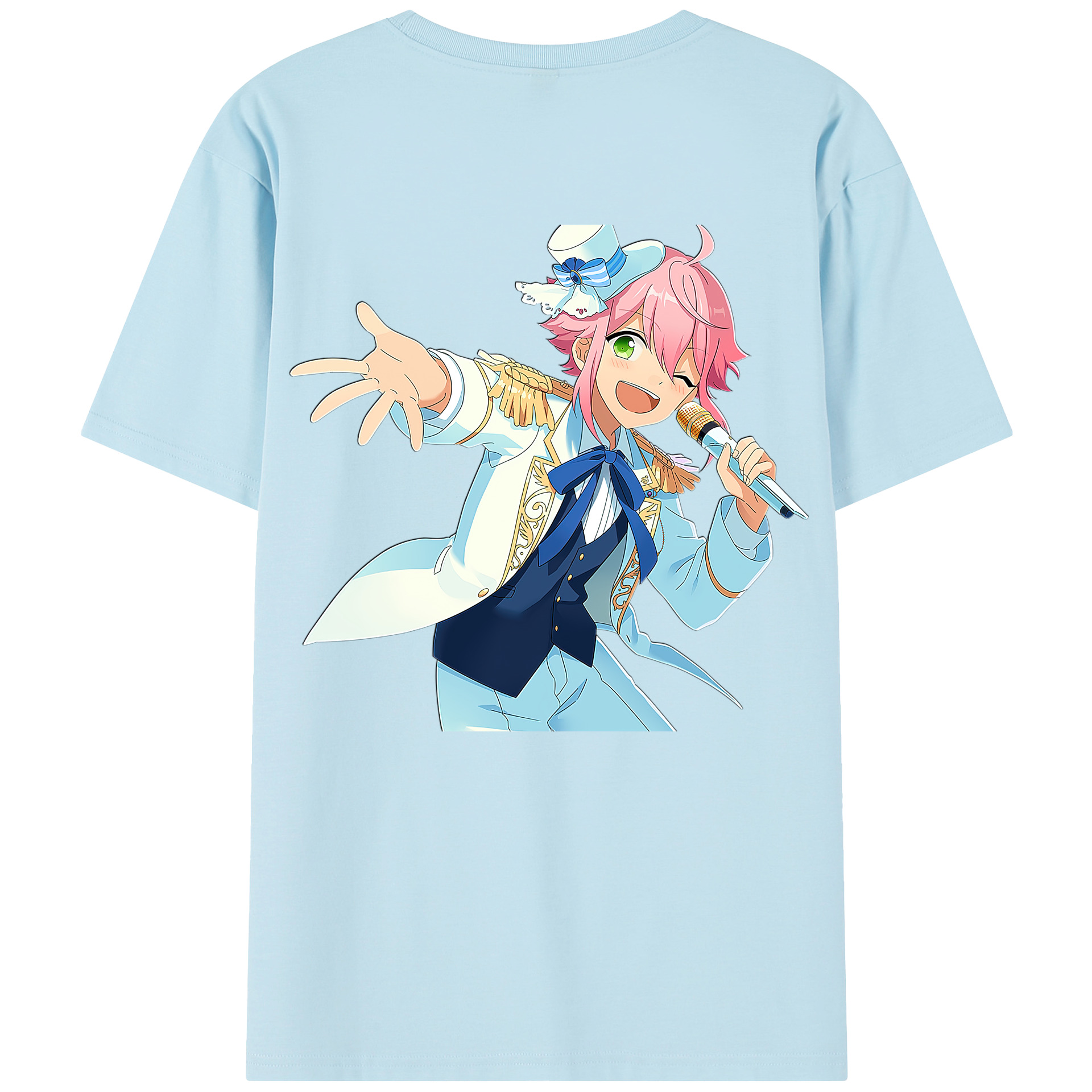 （画像用） あんさんぶるスターズ! Ensemble Stars 綿100％半袖Tシャツ（背面プリント）